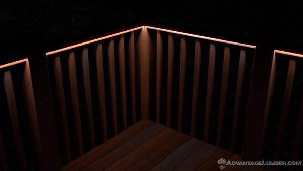 Light Strps  Outdoor deck lighting, Led deck lighting, Deck lighting