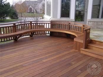 Outdoor Wood Benches