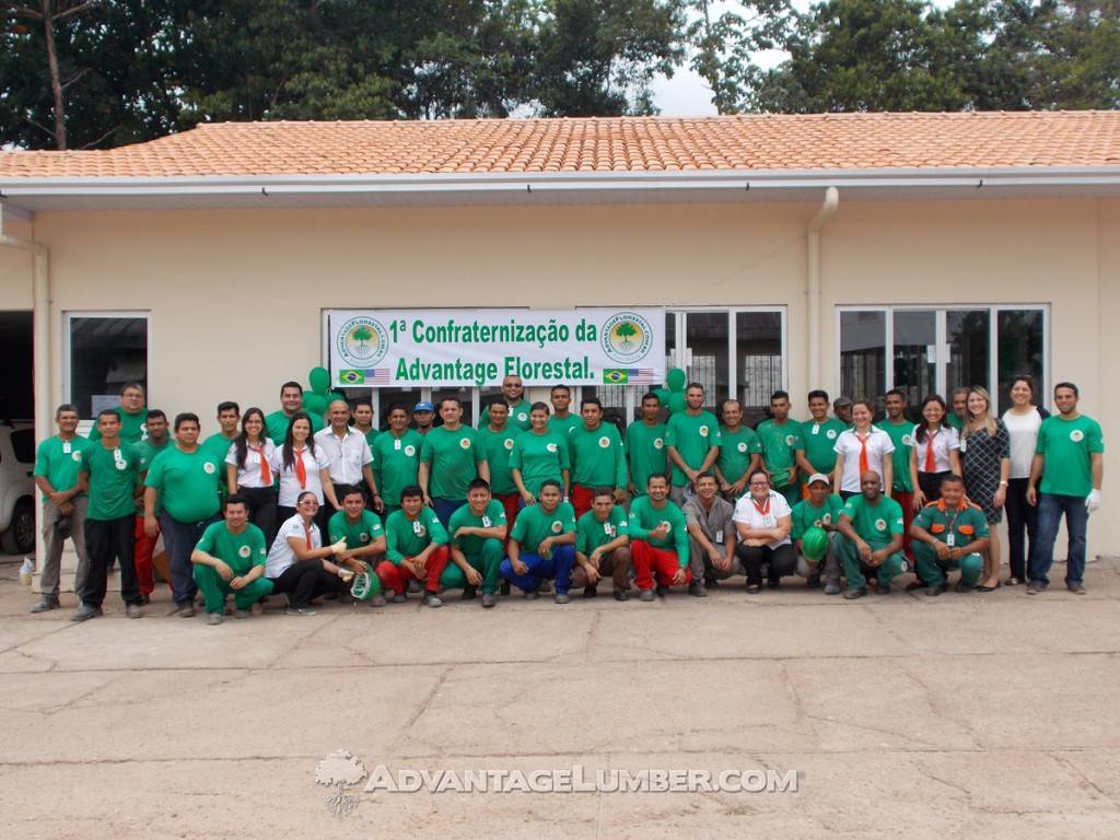Almost the entire Brazil mill team from the office and mill. Their efforts are invaluable.
