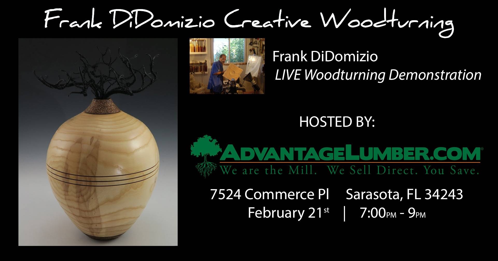 Wood turners February Meeting