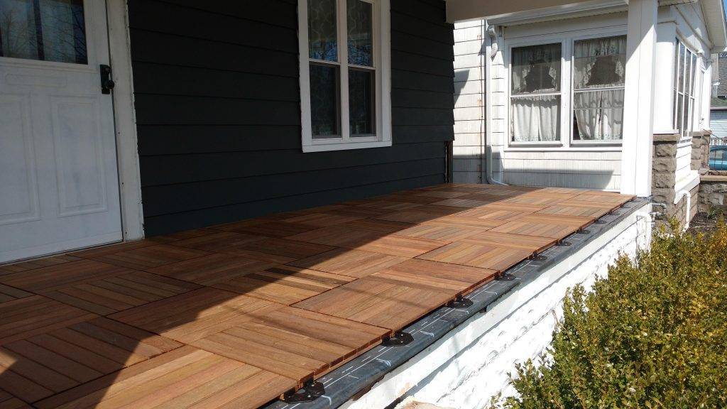 Easy Fix For Porch Leaking Into Basement AdvantageLumber Blog