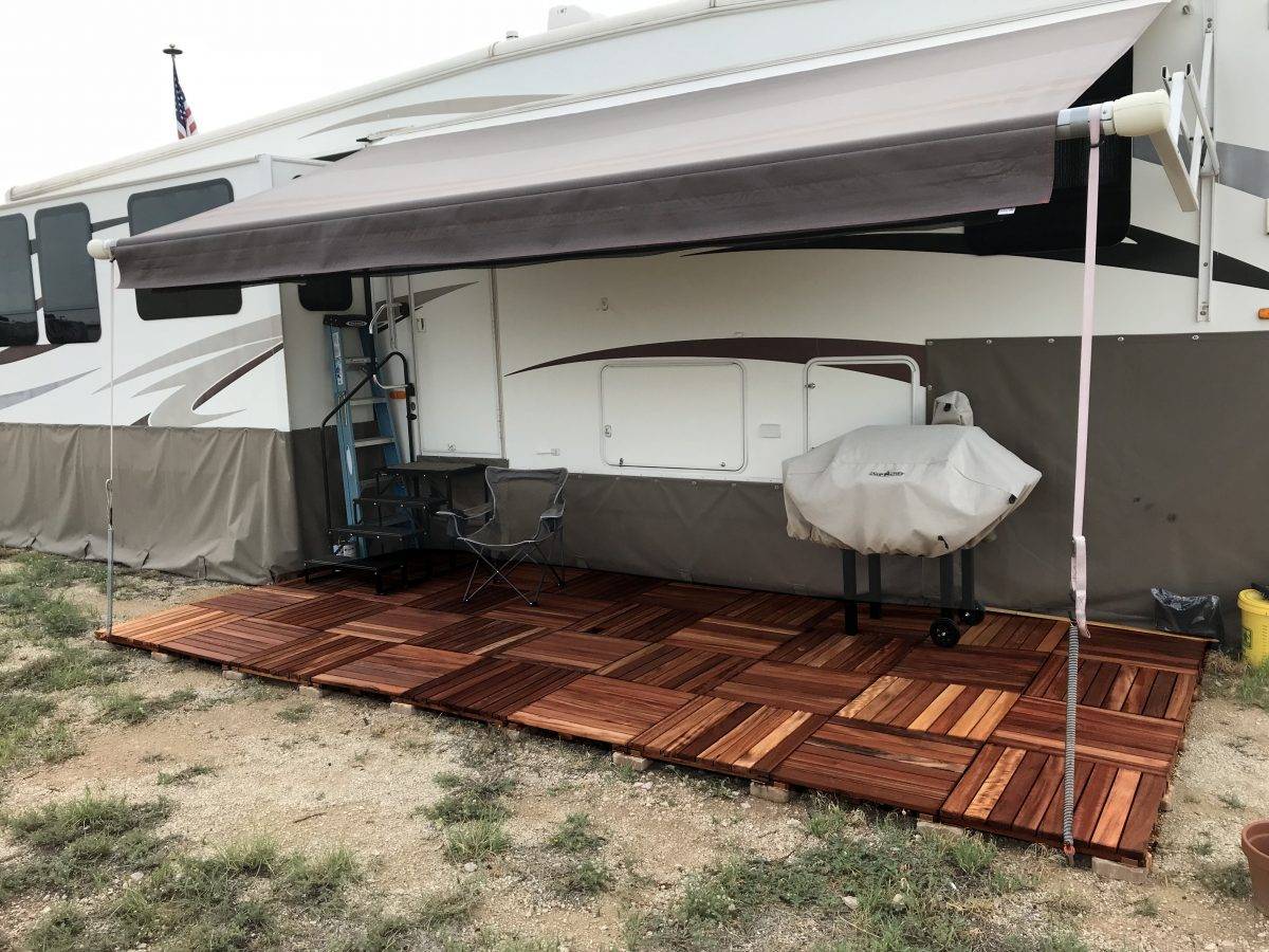 Temporary Deck Solutions for Camper Living - AdvantageLumber Blog
