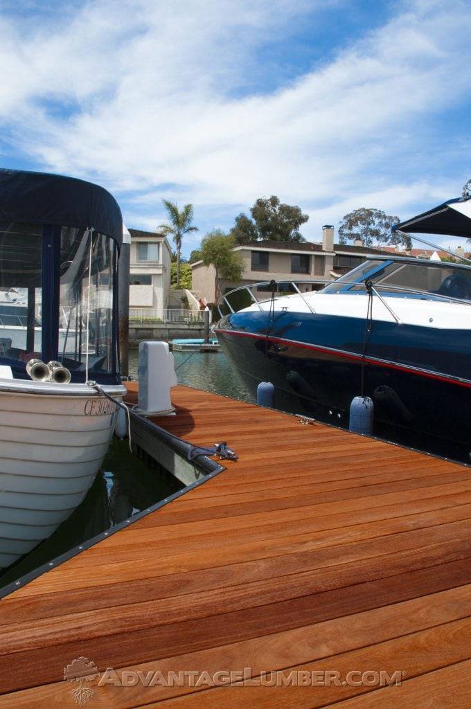 cumaru boat dock