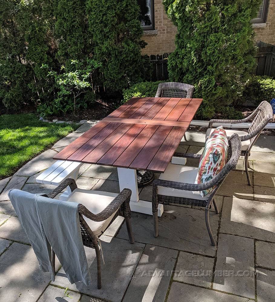 Best Wood For An Outdoor Table Advantagelumber Blog