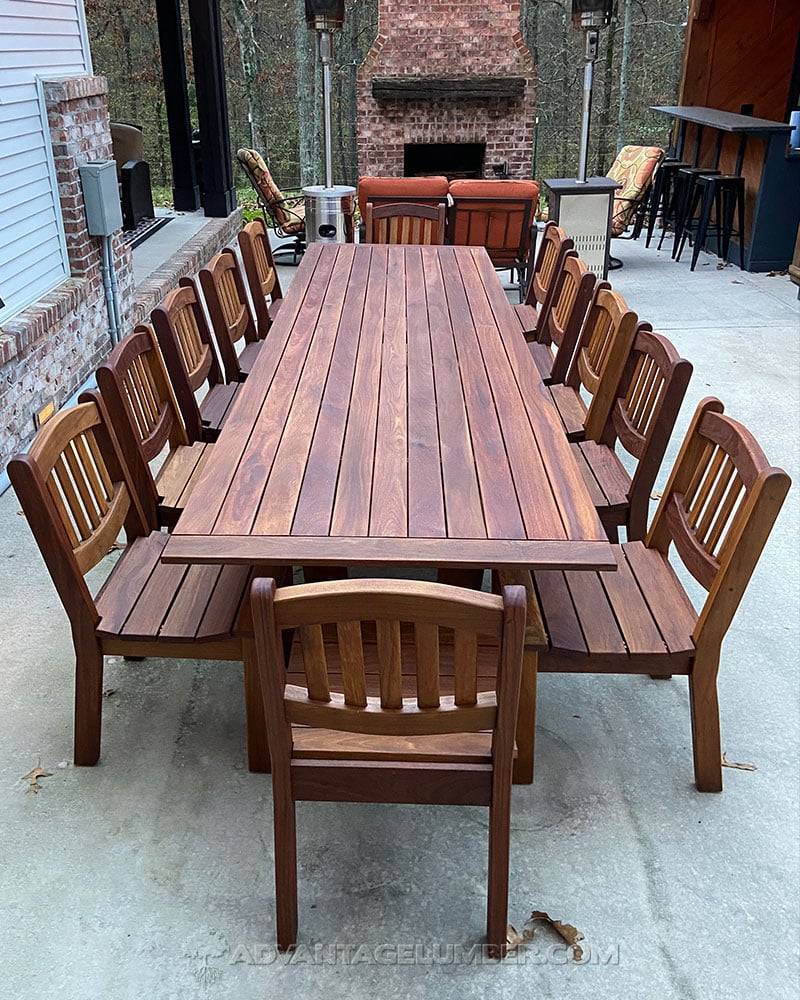 Best Wood Species for Outdoor Tables