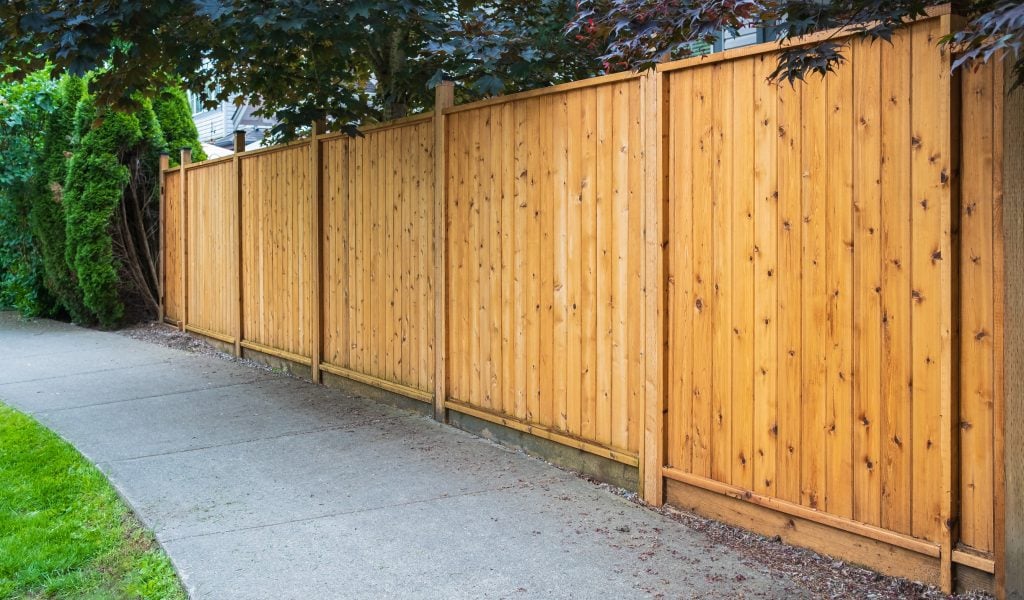 Cedar Wood Fence