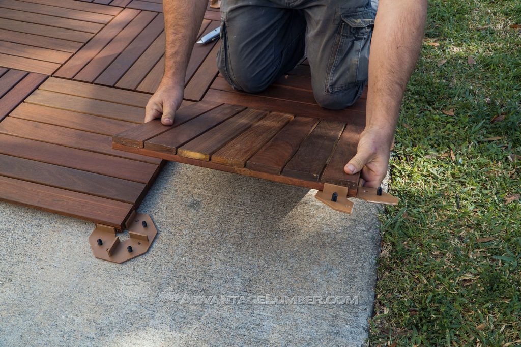 deck tile concrete resurfacing