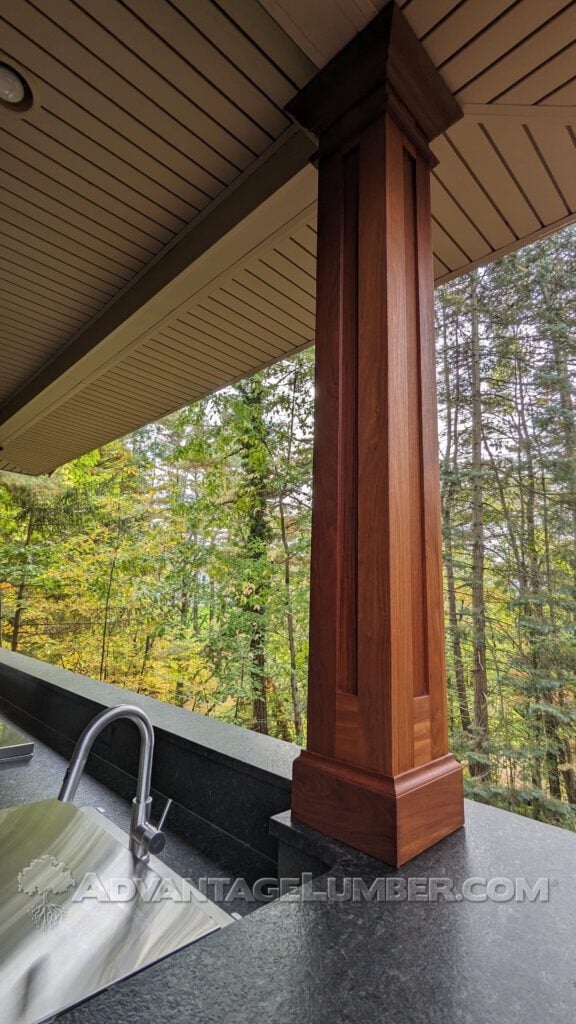 Ipe Wood Column
