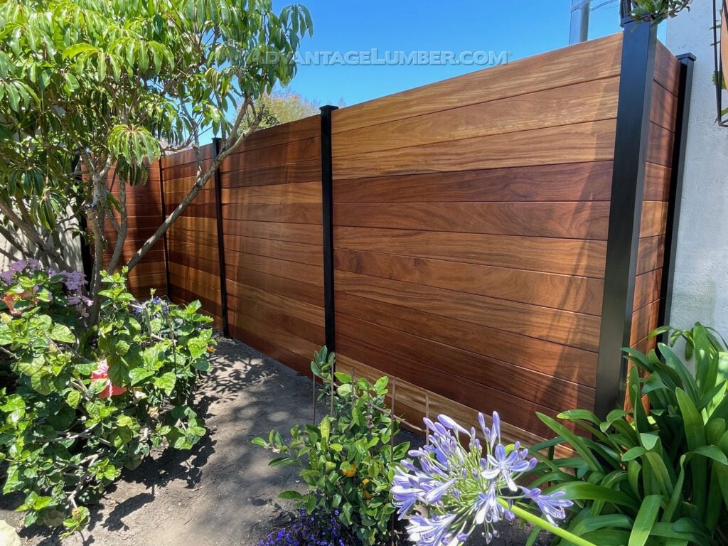 Hoft Fence Cumaru Wood