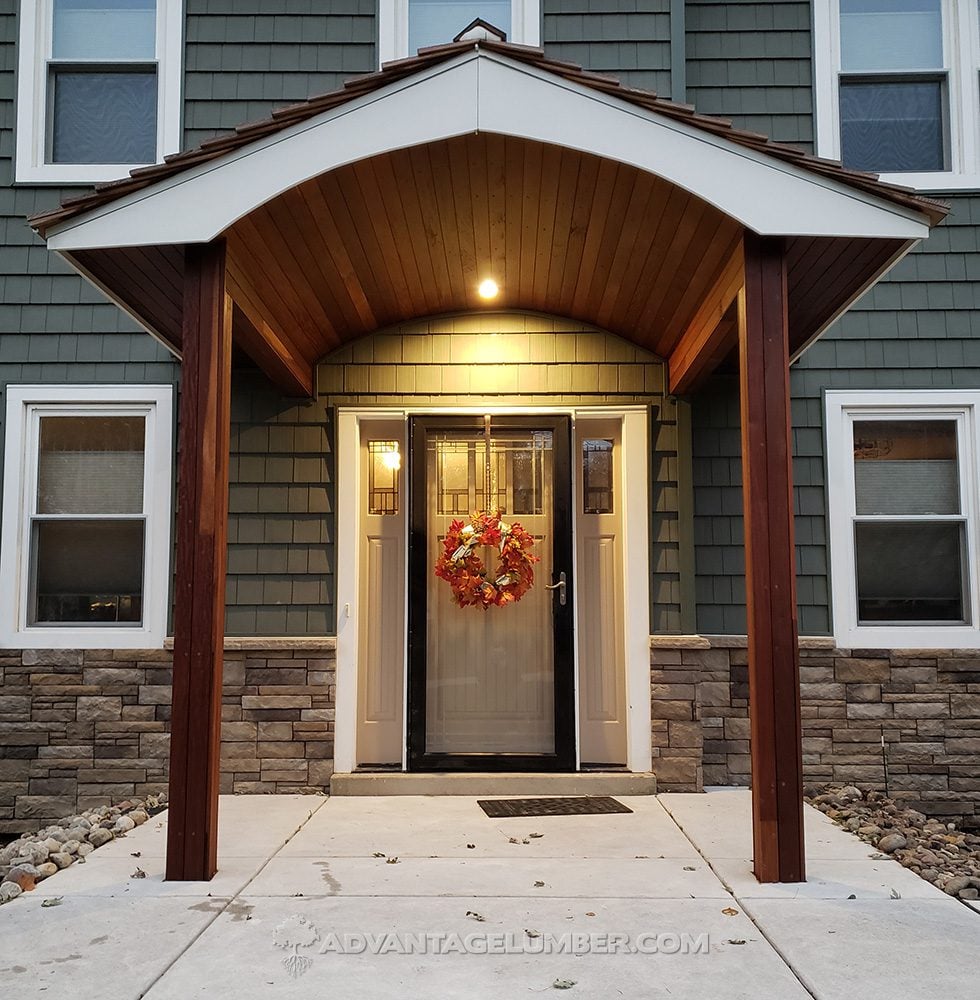 Ipe Wood Portico