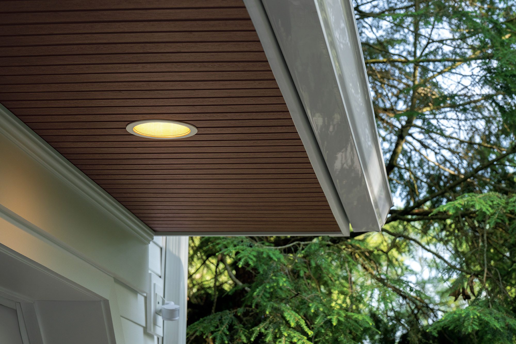 Wood Look PVC Vinyl Soffit