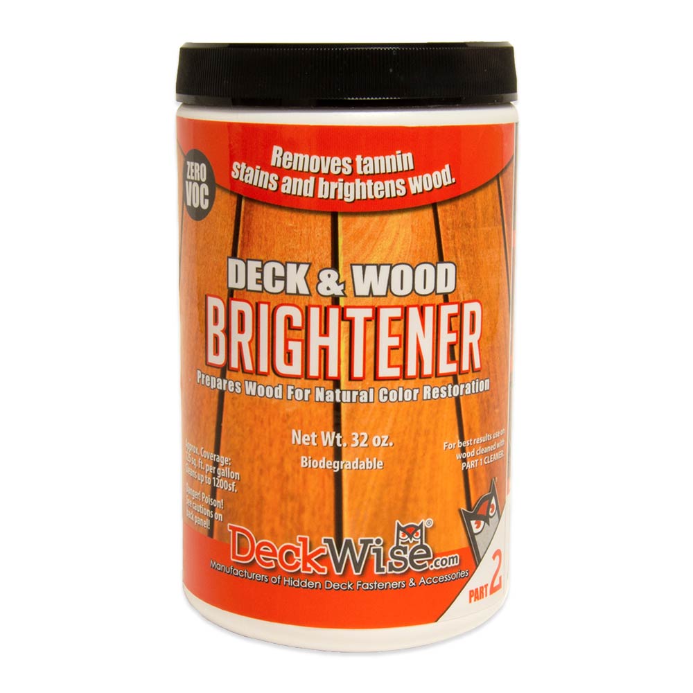 Deck and Wood Brightener