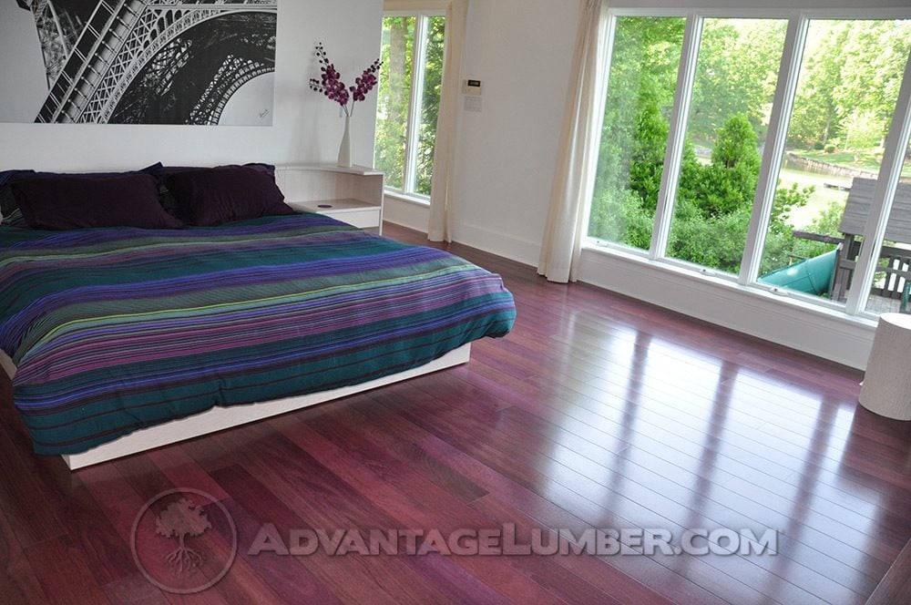 Purpleheart Flooring