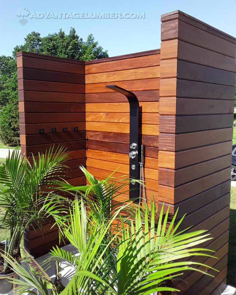 Best Wood For Outdoor Shower A Complete Guide AdvantageLumber Blog