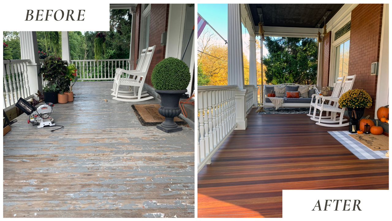 front porch makeover