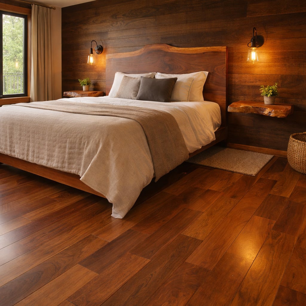 Ipe Wood Wide Plank Flooring