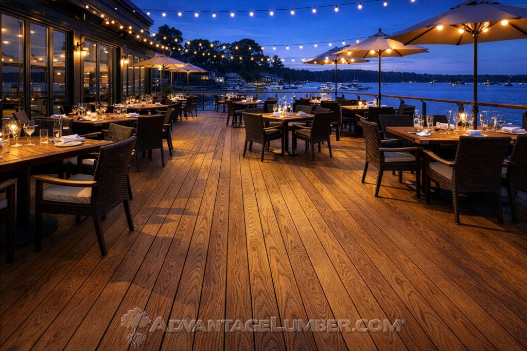 thermowood ash decking