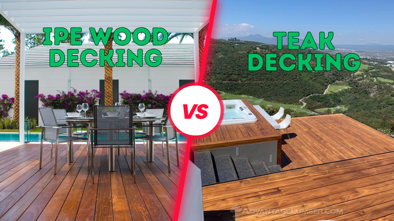 ipe vs teak decking