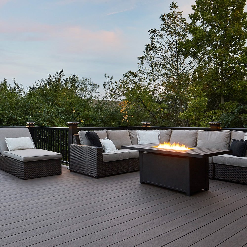 TimberTech American Walnut Landmark Collection AZEK Decking