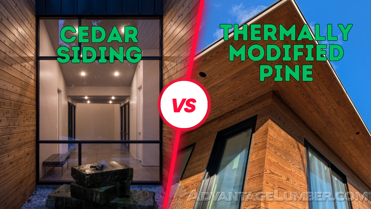 cedar vs thermal siding