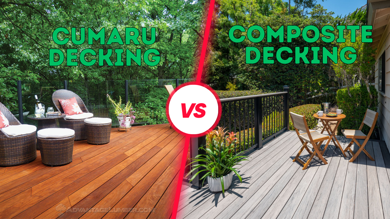 cumaru decking vs composite